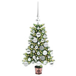 HKH Árvore de Natal com 150 Leds com Suporte Verde em PE