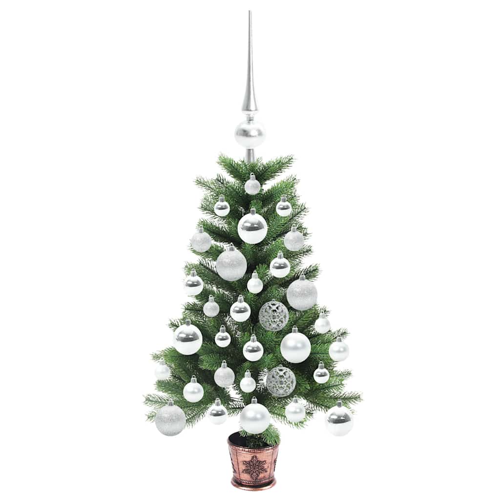 HKH Árvore de Natal com 150 Leds com Suporte Verde em PE