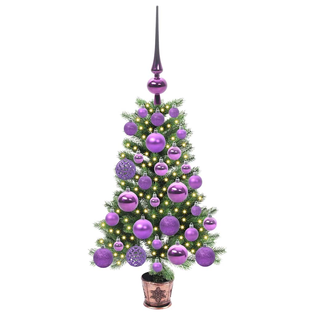 HKH Árvore de Natal com 150 Leds com Suporte Verde em PE