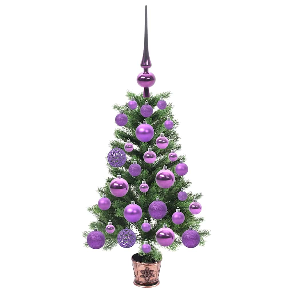 HKH Árvore de Natal com 150 Leds com Suporte Verde em PE