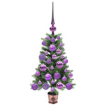 HKH Árvore de Natal com 150 Leds com Suporte Verde em PE