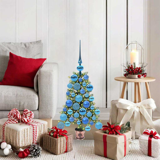 HKH Árvore de Natal com 150 Leds com Suporte Verde em PE