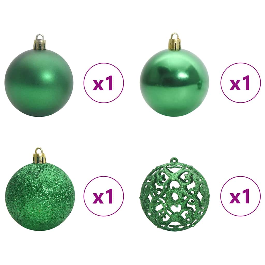 HKH Árvore de Natal com 150 Leds com Suporte Verde em PE