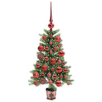 HKH Árvore de Natal com 150 Leds com Suporte Verde em PE