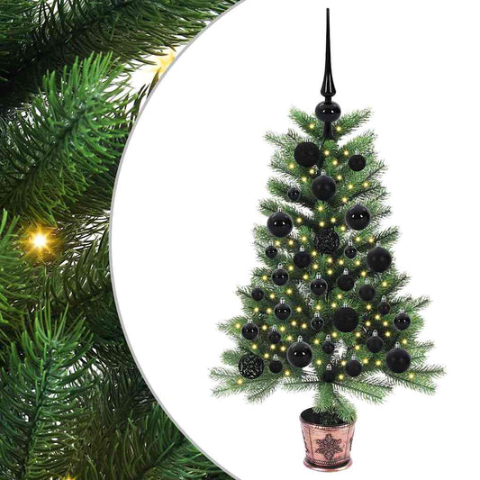 HKH Árvore de Natal com 150 Leds com Suporte Verde em PE