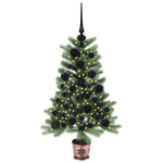 HKH Árvore de Natal com 150 Leds com Suporte Verde em PE