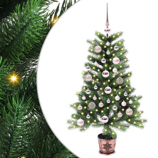 HKH Árvore de Natal com 150 Leds com Suporte Verde em PE
