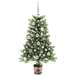 HKH Árvore de Natal com 150 Leds com Suporte Verde em PE
