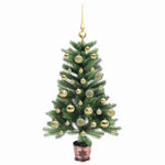 HKH Árvore de Natal com 150 Leds com Suporte Verde em PE