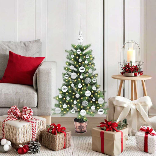 HKH Árvore de Natal com 150 Leds com Suporte Verde em PE