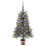 HKH Árvore de Natal com 150 Leds com Suporte Verde em PE