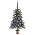 HKH Árvore de Natal com 150 Leds com Suporte Verde em PE