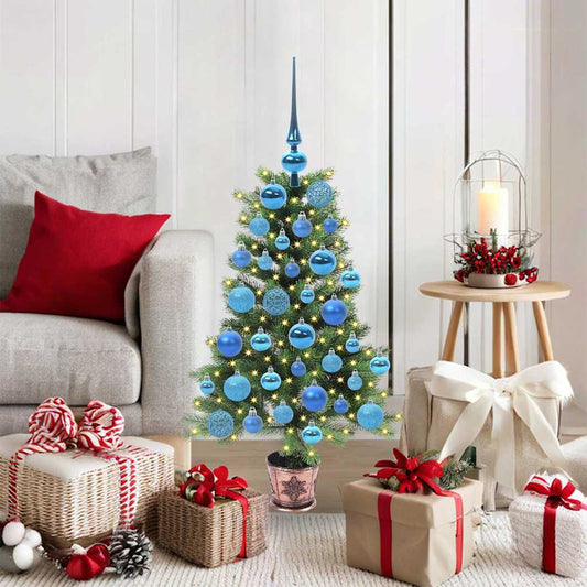 HKH Árvore de Natal com 150 Leds com Suporte Verde em PE