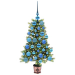 HKH Árvore de Natal com 150 Leds com Suporte Verde em PE