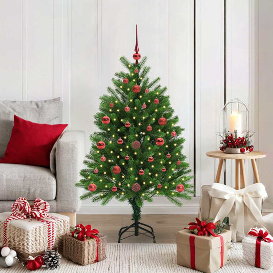 HKH Árvore de Natal com 150 Leds com Suporte Verde em PE