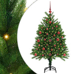 HKH Árvore de Natal com 150 Leds com Suporte Verde em PE