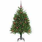 HKH Árvore de Natal com 150 Leds com Suporte Verde em PE