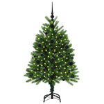 HKH Árvore de Natal com 150 Leds com Suporte Verde em PE
