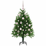 HKH Árvore de Natal com 150 Leds com Suporte Verde em PE