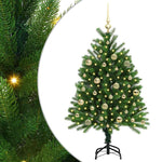 HKH Árvore de Natal com 150 Leds com Suporte Verde em PE