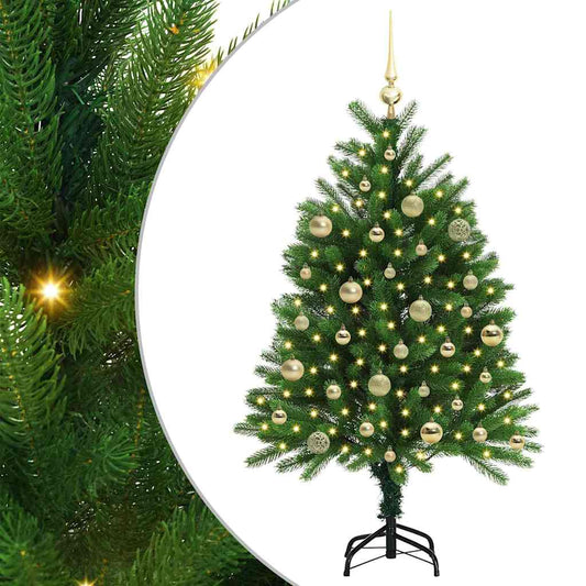 HKH Árvore de Natal com 150 Leds com Suporte Verde em PE