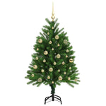 HKH Árvore de Natal com 150 Leds com Suporte Verde em PE