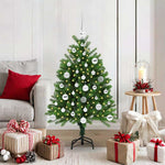 HKH Árvore de Natal com 150 Leds com Suporte Verde em PE