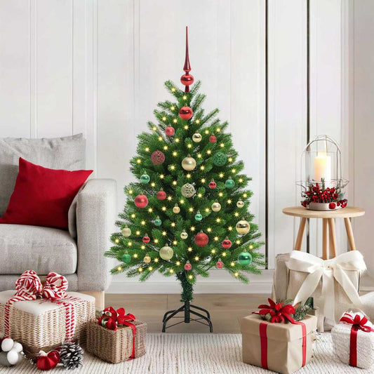 HKH Árvore de Natal com 150 Leds com Suporte Verde em PE
