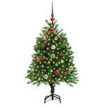 HKH Árvore de Natal com 150 Leds com Suporte Verde em PE