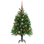 HKH Árvore de Natal com 150 Leds com Suporte Verde em PE
