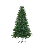 HKH Árvore de Natal com 150 Leds com Suporte Verde em PE