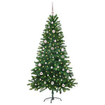 HKH Árvore de Natal com 150 Leds com Suporte Verde em PE
