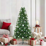 HKH Árvore de Natal com 150 Leds com Suporte Verde em PE