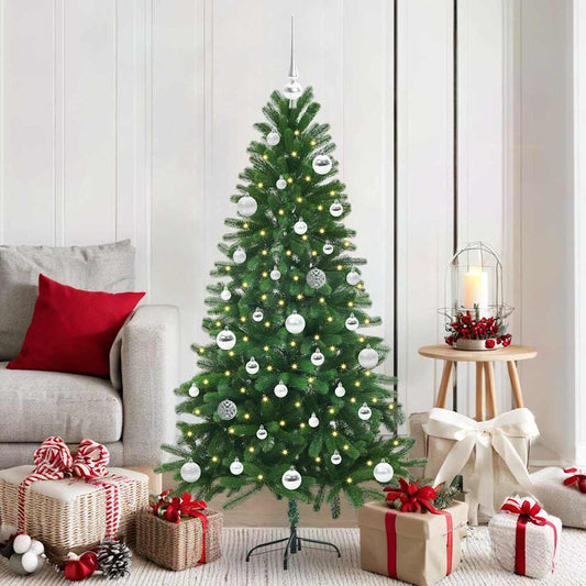 HKH Árvore de Natal com 150 Leds com Suporte Verde em PE