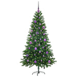 HKH Árvore de Natal com 150 Leds com Suporte Verde em PE