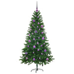 HKH Árvore de Natal com 150 Leds com Suporte Verde em PE