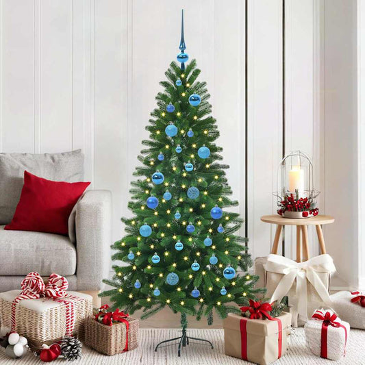 HKH Árvore de Natal com 150 Leds com Suporte Verde em PE