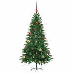 HKH Árvore de Natal com 150 Leds com Suporte Verde em PE