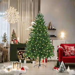 HKH Árvore de Natal com 300 Leds com Suporte Verde em PE