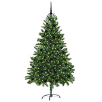 HKH Árvore de Natal com 300 Leds com Suporte Verde em PE