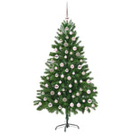 HKH Árvore de Natal com 300 Leds com Suporte Verde em PE