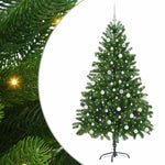 HKH Árvore de Natal com 300 Leds com Suporte Verde em PE