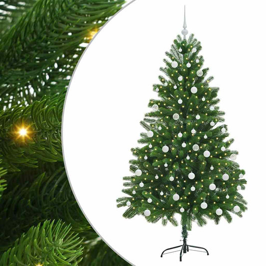 HKH Árvore de Natal com 300 Leds com Suporte Verde em PE