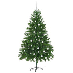 HKH Árvore de Natal com 300 Leds com Suporte Verde em PE