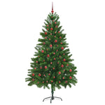 HKH Árvore de Natal com 300 Leds com Suporte Verde em PE
