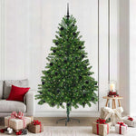 HKH Árvore de Natal com 300 Leds com Suporte Verde em PE