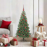 HKH Árvore de Natal com 150 Leds com Suporte Verde em PVC
