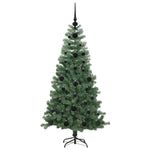 HKH Árvore de Natal com 150 Leds com Suporte Verde em PVC