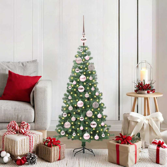 HKH Árvore de Natal com 150 Leds com Suporte Verde em PVC