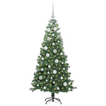 HKH Árvore de Natal com 150 Leds com Suporte Verde em PVC